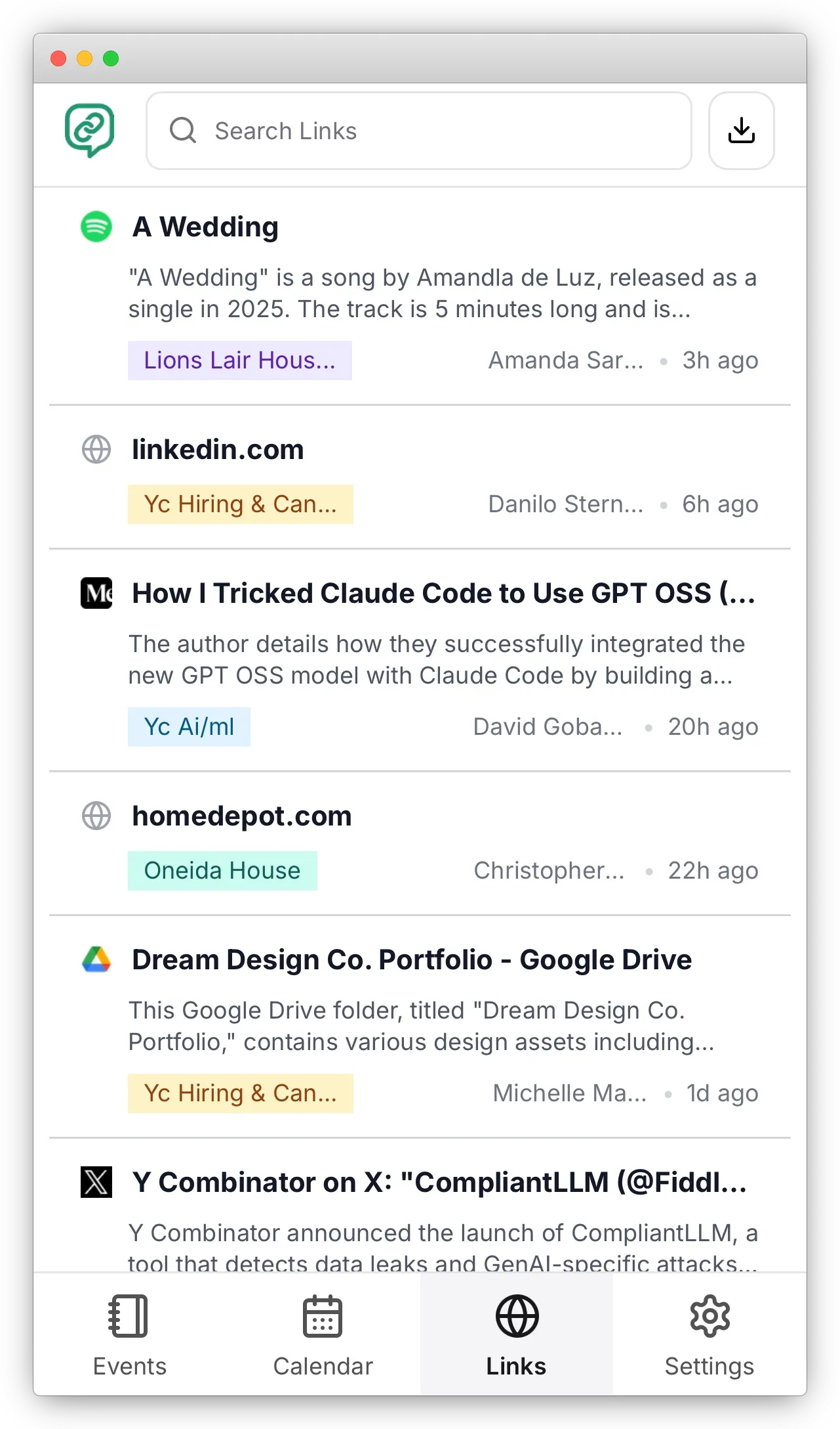 Links